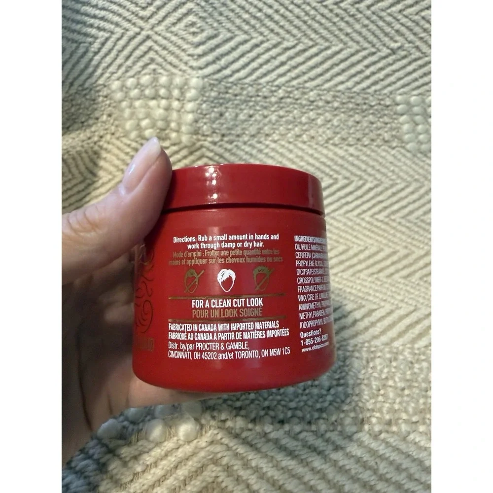 (1) Old Spice Spiffy Pomade Medium Hold Matte Finish NEW 2.64 oz